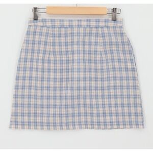 Heartbreak Plaid Mini Skirt Size M  Academia Preppy Twee‎ Cool Girl Pastel Twee